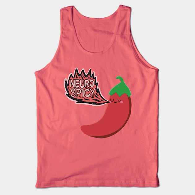 Neurospicy UWU Pepper Tank Top by SubtleSplit